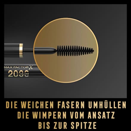 Mascara 2000 Calorie Volume 002 Black Brown MAX FACTOR