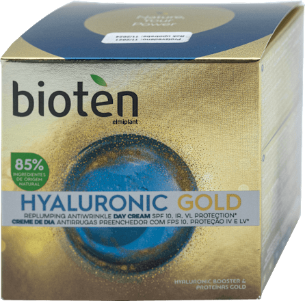 Дневен крем за лице Hyaluronic Gold bioten