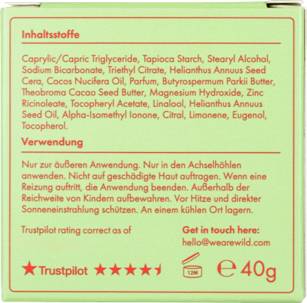 Deostick Lemon Basil und Blood Orange Nachfüllpack Wild