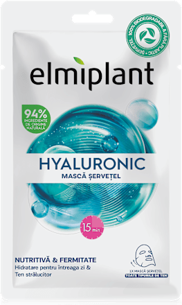 Mască șervețel cu acid hialuronic Elmiplant