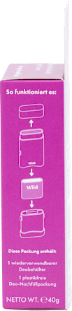 Deostick Coconut und Vanilla nachfüllbar Wild