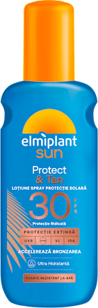 Spray protecție solară SPF30 Protect&Tan Elmiplant