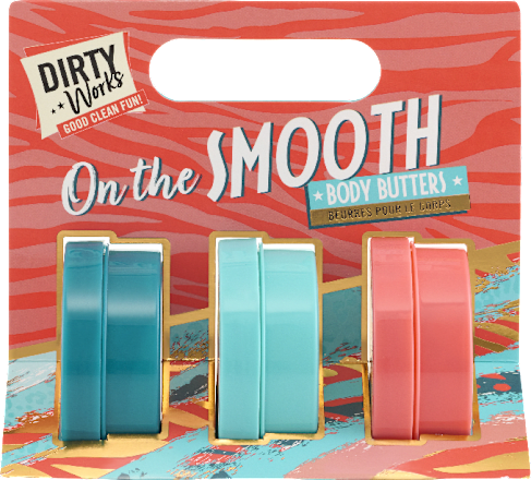 Комплект On the Smooth - Масла за тяло, 3 бр. х 50 ml DIRTY Works