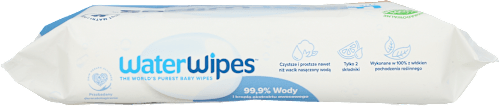 Chusteczki nawilżane wodne BIO WaterWipes