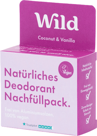 Deostick Coconut und Vanilla Nachfüllpack Wild