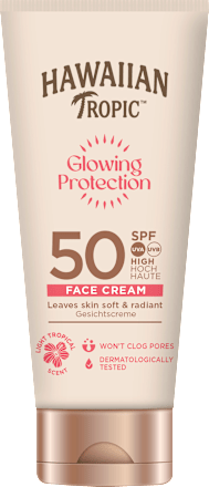 Sonnencreme Gesicht glow protection LSF 50 Hawaiian Tropic