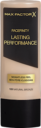 Foundation Facefinity Lasting Performance 109 Natural Bronze MAX FACTOR