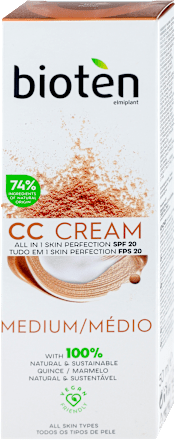 CC krema za lice - Medium SPF 20 bioten