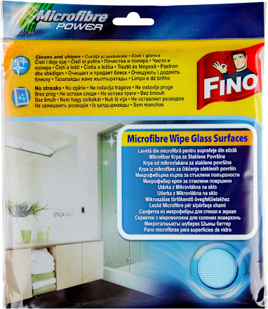 Mikrofiber krpa za čišćenje staklenih površina FINO