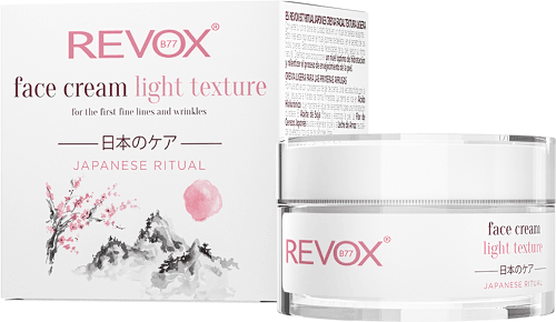 Crema viso texture leggera Japanese Ritual  REVOX B77