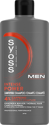 Shampoo Men Intense Power syoss