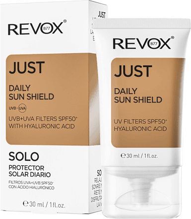 Crema giorno SPF50+ con acido ialuronico REVOX B77