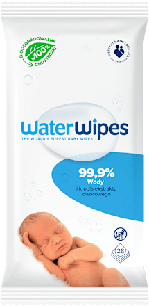 Chusteczki BIO WaterWipes