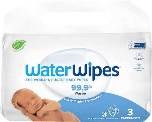 Feuchttücher (3x48 St) WaterWipes