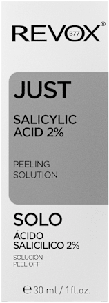 Soluzione peeling viso Just acido salicilico 2% REVOX B77