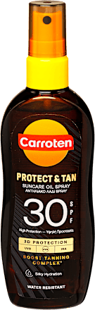 Napolaj spray SPF30, Protect & Tan Carroten