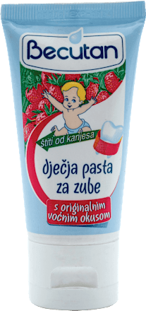 Dječija pasta za zube sa okusom jagode Becutan