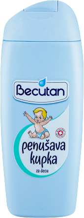Penušava kupka za decu Becutan