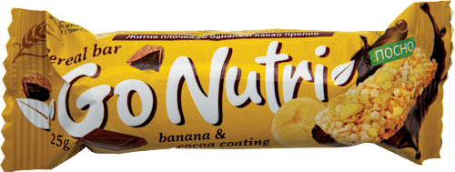 Go Nutri Žitna pločica - banana i čokolada VITALIA