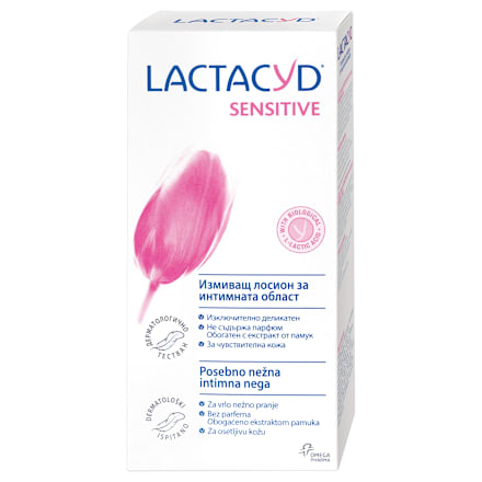 Интимен гел Sensitive LACTACYD