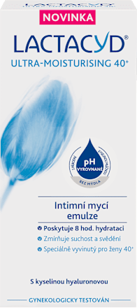 intimní mycí emulze Ultra-Moisturising 40+ LACTACYD