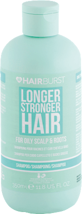 Šampón na mastné korienky vlasov Longer Stronger Hair HAIRBURST