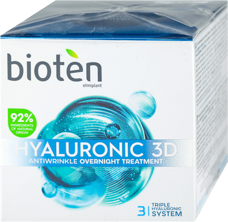 HYALURONIC 3D – noćna krema za lice  bioten