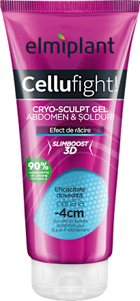 Cellufight! Cryo-Sculpt gel pentru abdomen & șolduri Elmiplant