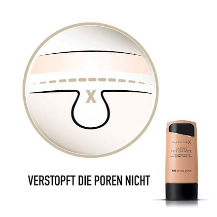 Foundation Facefinity Lasting Performance 109 Natural Bronze MAX FACTOR