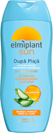 Loțiune after sun pentru menținerea bronzului Elmiplant