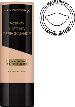 Foundation Facefinity Lasting Performance 106 Natural Beige MAX FACTOR