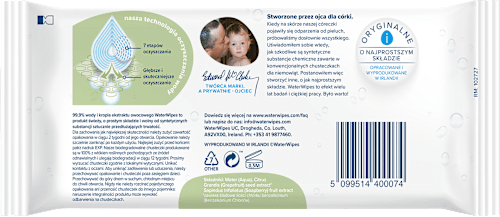 Chusteczki BIO Soapberry WaterWipes