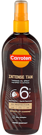 INTENSE TEN ulje za  ubrzano tamnjenje, SPF6 Carroten