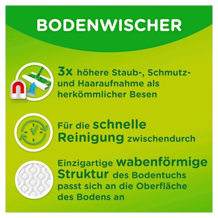 Trockene Bodentücher Nachfüllpack Swiffer