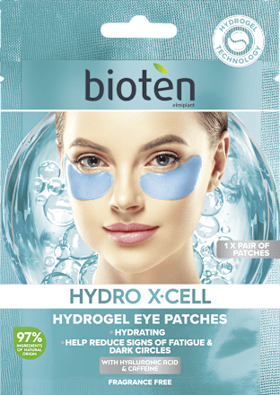HYDRO X-CELL HYDROGEL maska za područje oko očiju, 1 par bioten