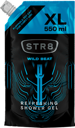 WILD BEAT XL gel za tuširanje Doypack STR8
