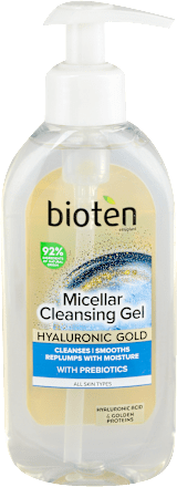 HYALURONIC GOLD micelarni gel za čišćenje lica bioten