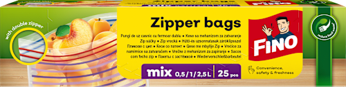 Zip vrecká MIX FINO
