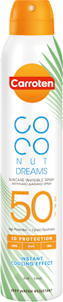 Слънцезащитен спрей за тяло Coconut Dreams SPF 50 Carroten