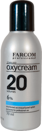 oxycream hidrogen 6%, 20 volumes FARCOM