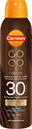 Coconut Dreams suho ulje u spreju za sunčanje SPF 30 Carroten