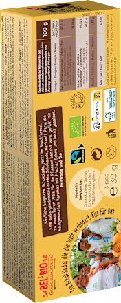 Pralinen Herzen, Karamell Meersalz BEL & BIO