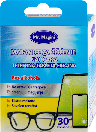 Maramice za brisanje naocara Mr. Magini