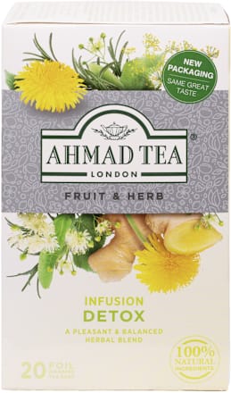 Infusion Detox čaj, 20 vrećica AHMAD TEA