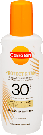 Naptej spray FF30, Protect & Tan Carroten
