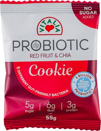 Probiotic keks - crveno voće i chia sjemenke VITALIA