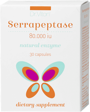 Serrapeptase - enzim Dr.Viton