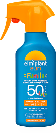Spray protectie solara SPF50 Elmiplant