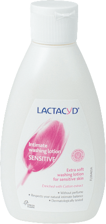 Интимен гел Sensitive LACTACYD