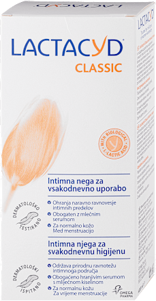 Интимен гел Classic LACTACYD